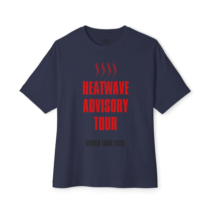 Heat Wave Tour 2025 - Unisex Oversized Boxy Tee