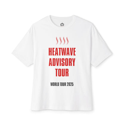 Heat Wave Tour 2025 - Unisex Oversized Boxy Tee