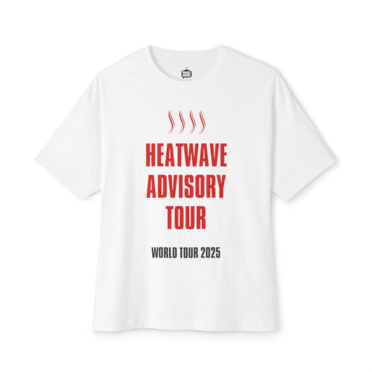 Heat Wave Tour 2025 - Unisex Oversized Boxy Tee