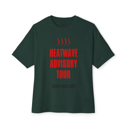 Heat Wave Tour 2025 - Unisex Oversized Boxy Tee