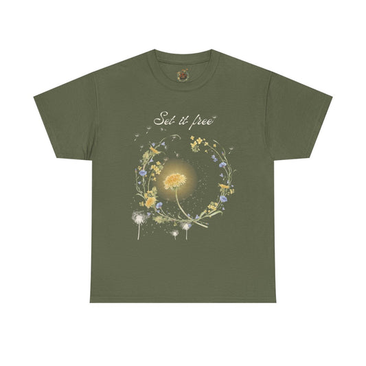 “Set It Free” Wildflower Unisex Tee — Gildan 5000