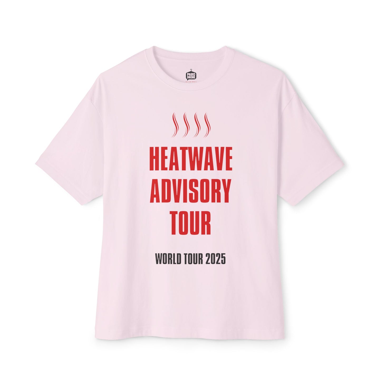 Heat Wave Tour 2025 - Unisex Oversized Boxy Tee