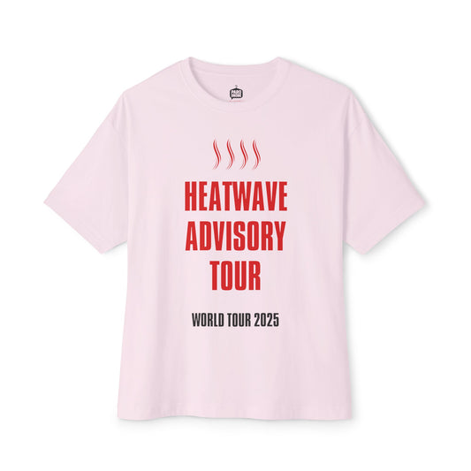 Heat Wave Tour 2025 - Unisex Oversized Boxy Tee