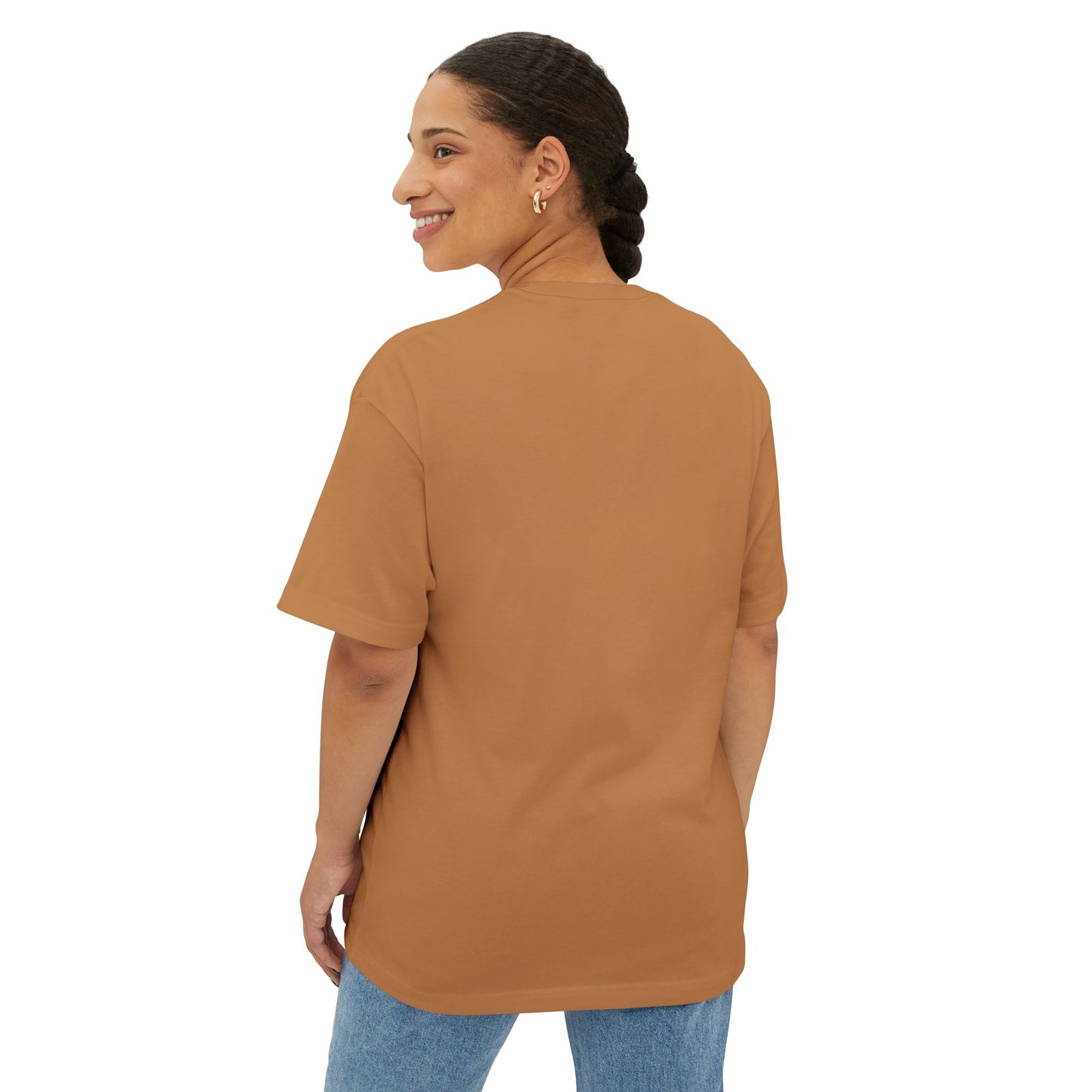 Too Hot To Be Basic - Unisex Oversized Boxy Tee