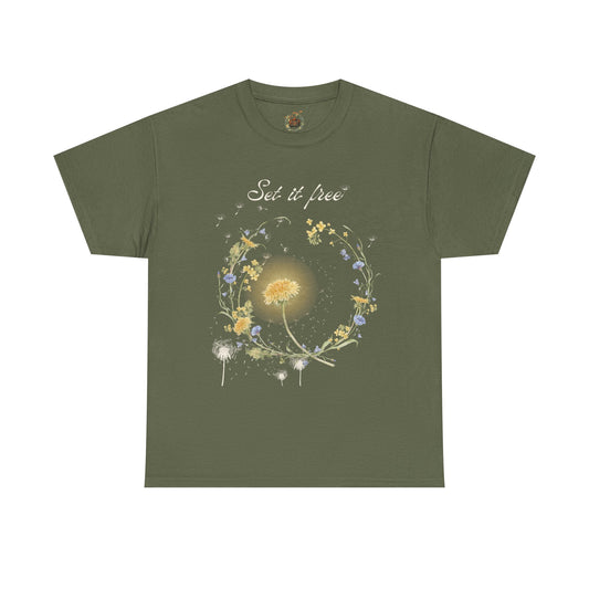 “Set It Free” Wildflower Unisex Tee — Gildan 5000
